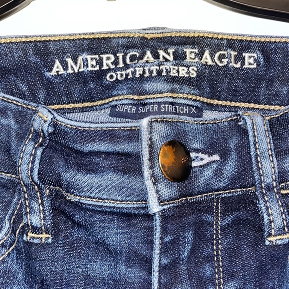 American Eagle Outfitters Jegging Jeans - Super Super Stretch X -Size 4 (26-27”) - Picture 3 of 15